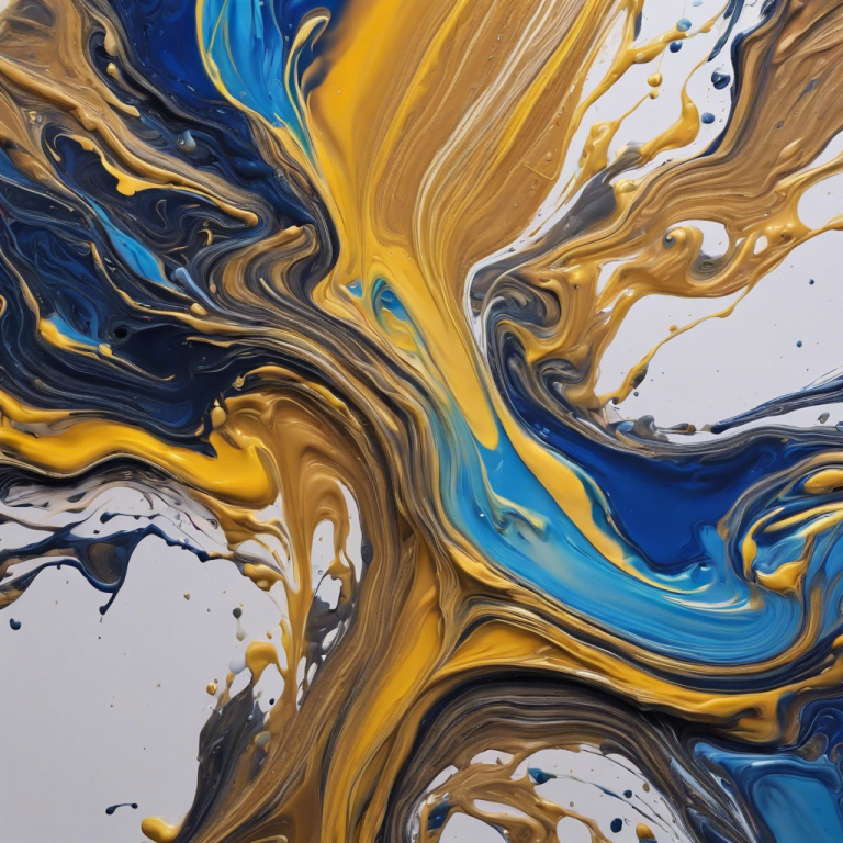 Pouring Techniques Swipe And Spin Acrylic Dream Flow