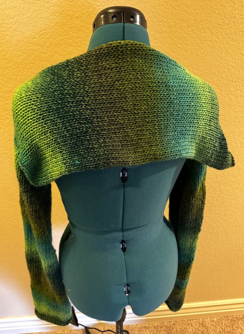 Sentro Knit Shrug – How to Knit a Shrug on a Circular Knitting Machine