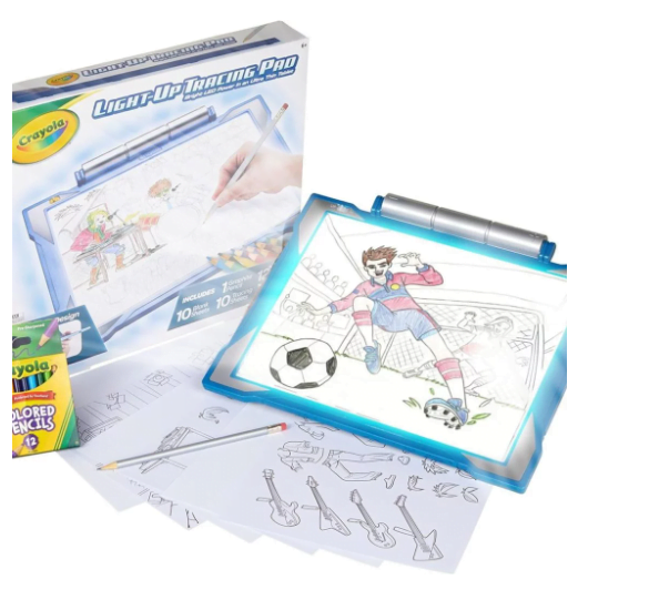 Crayola Light Up Tracing Pad Blue Review