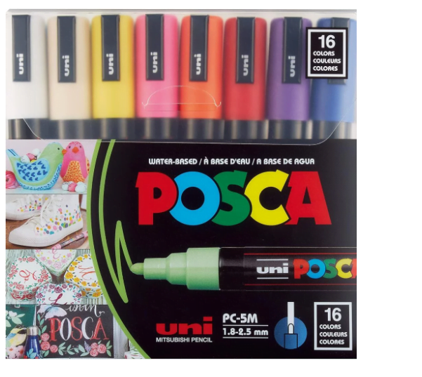 16 Posca Markers 5M Review