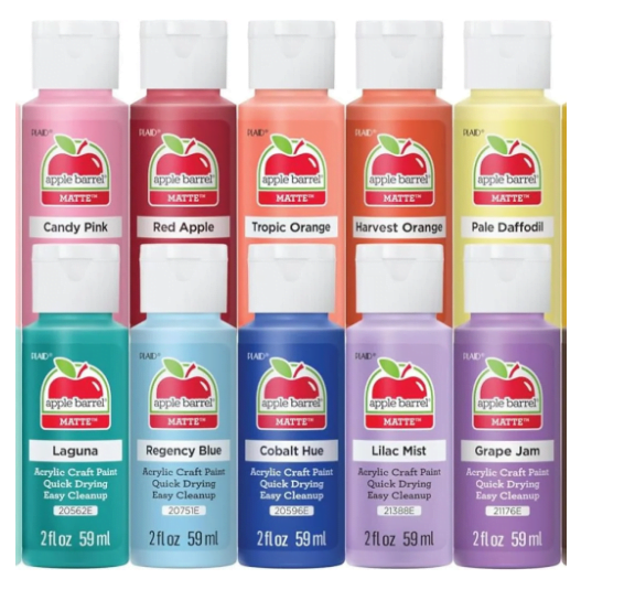 Pastel Dreams & Vivid Wonders Collection Acrylic Craft Paint Review