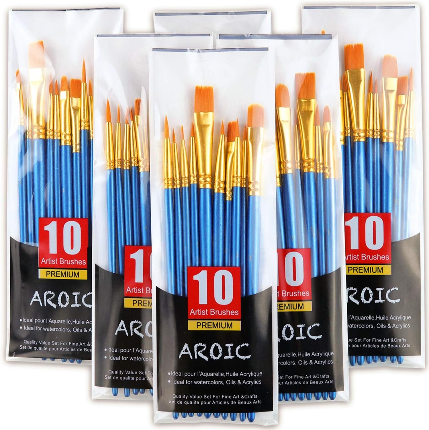 Acrylic Paint Brush Set Review