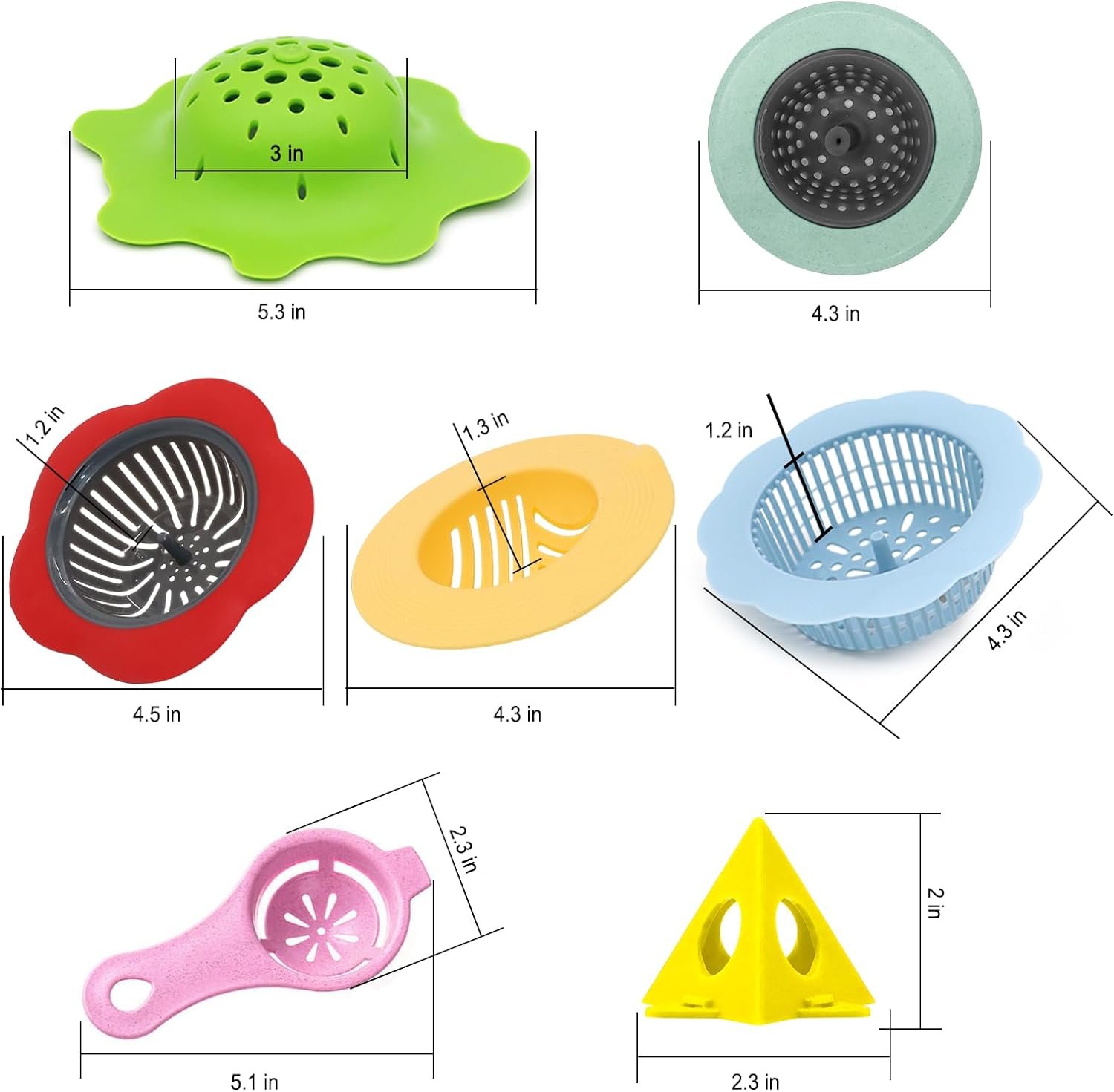 Angela&Alex Acrylic Pouring Strainers Review