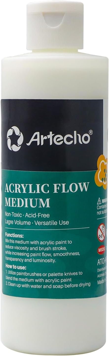 Acrylic Medium for Acrylic Paint Review - Acrylic Dream Flow