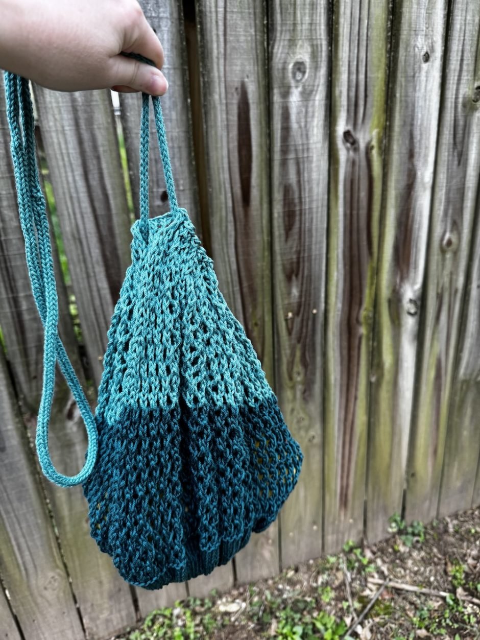East Ave. Market Bag Knitting Pattern
