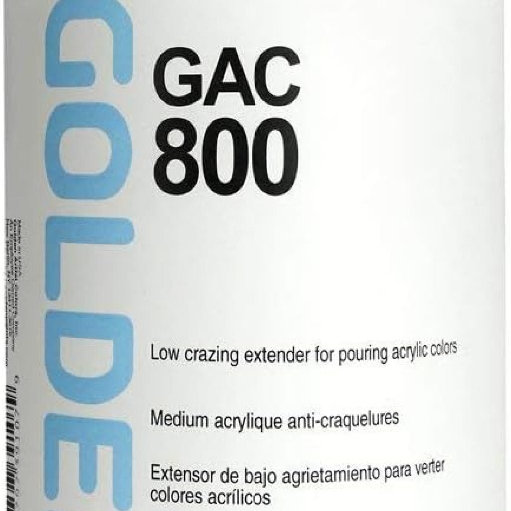 Golden Acryl Med 32 Oz Gac-800 Acrylic White