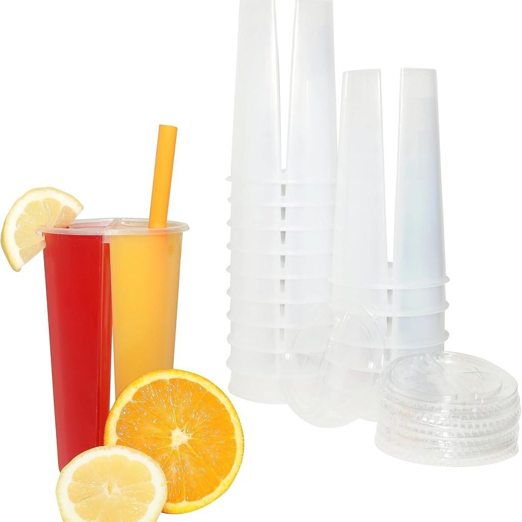 iStack 2 in 1 Cup with Compartment - Enjoy Two Drinks In 1 Cup with this Dual Tumbler - 22 oz Double Sided Cup 12 pack