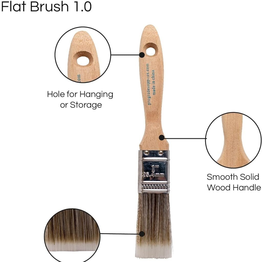 Pro Grade - Paint Brushes - 5 Ea - Paint Brush Set
