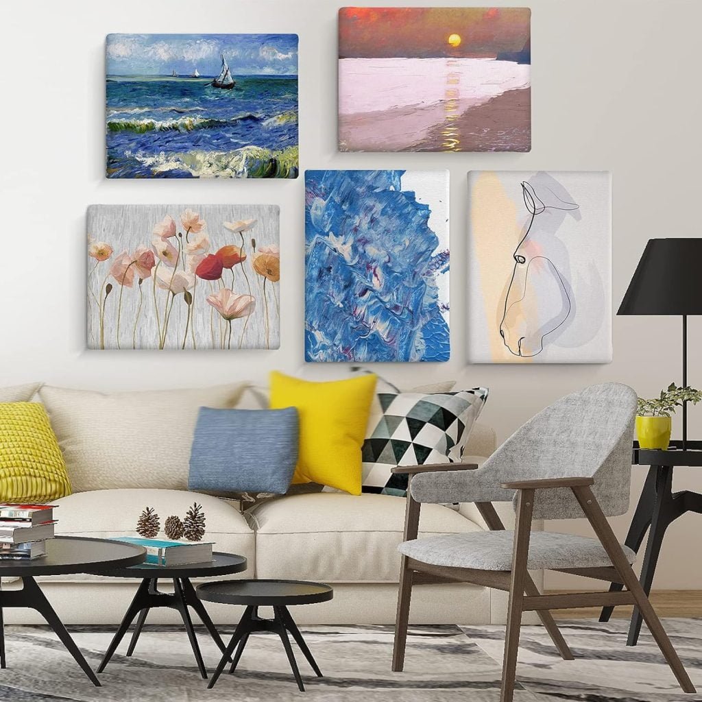 12 Pack Canvases for Painting with 11x14, Painting Canvas for Oil Acrylic Paint.