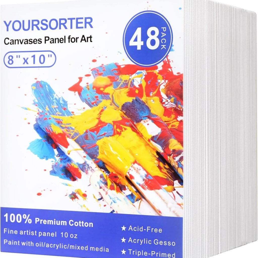 48 Pack Canvases for Painting Review - Acrylic Dream Flow