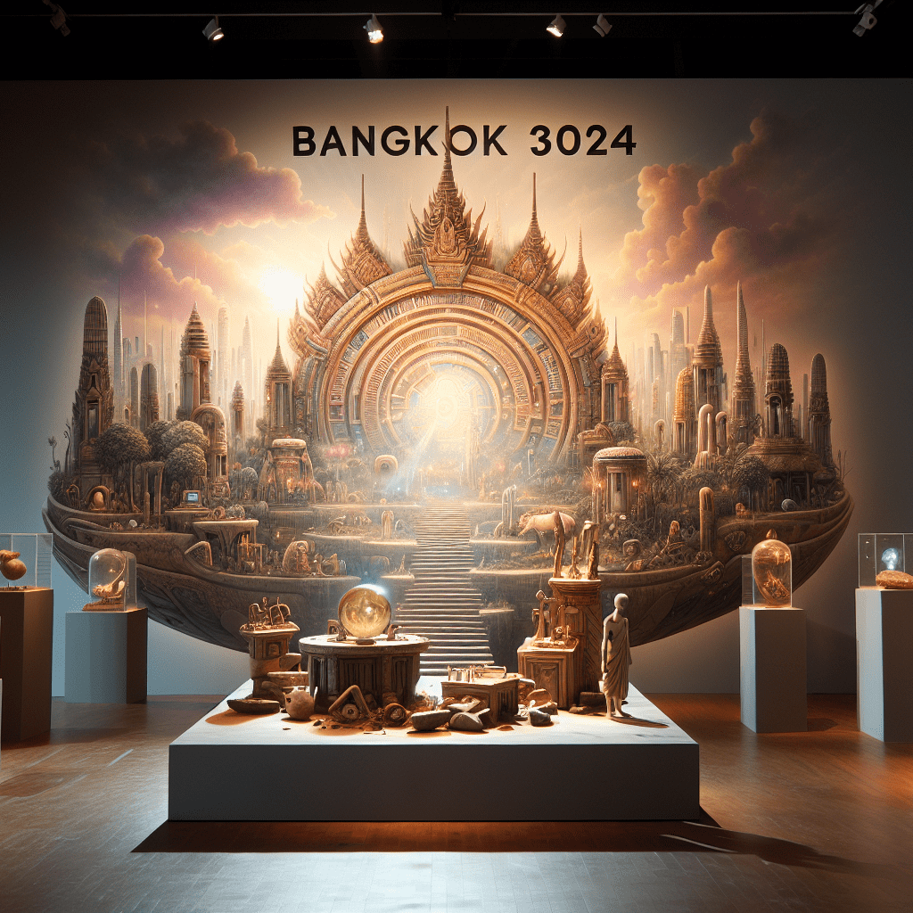 Daniel Arshams Future Relics in BANGKOK 3024