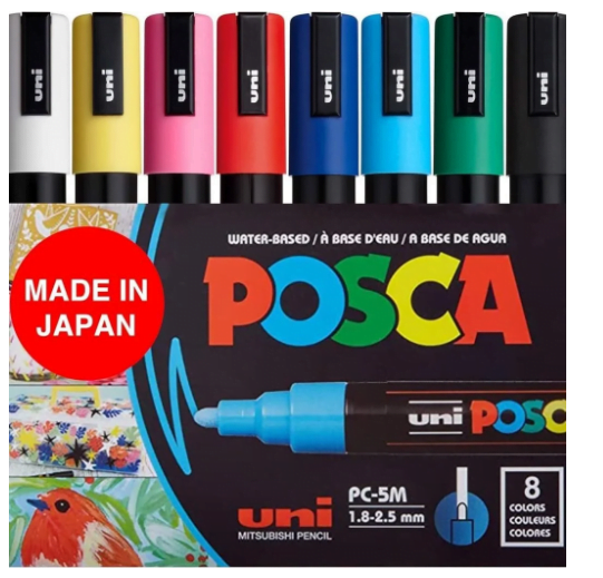 8 Posca Paint Markers Review