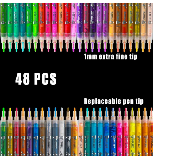 48 Colors Acrylic Paint Makers Review