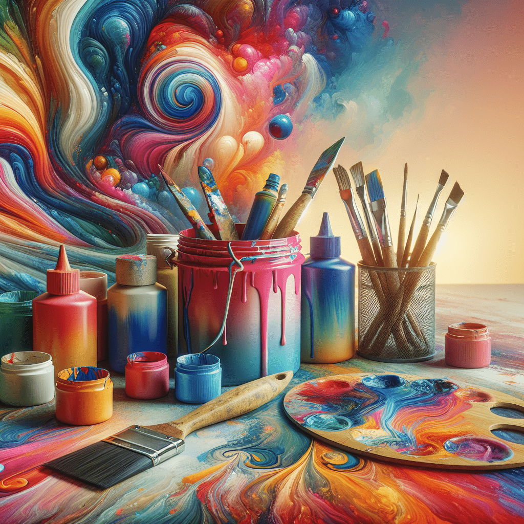 Essential Tools for Paint Pouring
