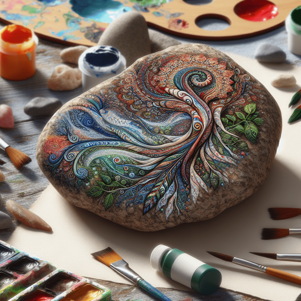 Rock Painting: A Creative and Therapeutic Hobby