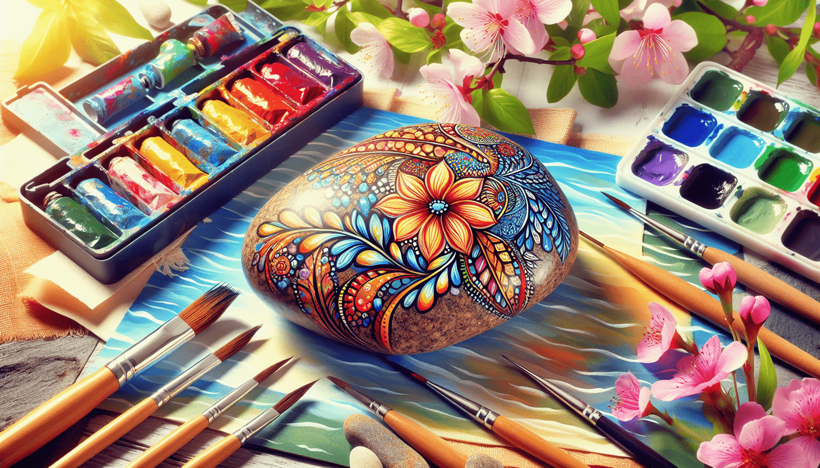 Rock Painting: A Creative and Therapeutic Hobby