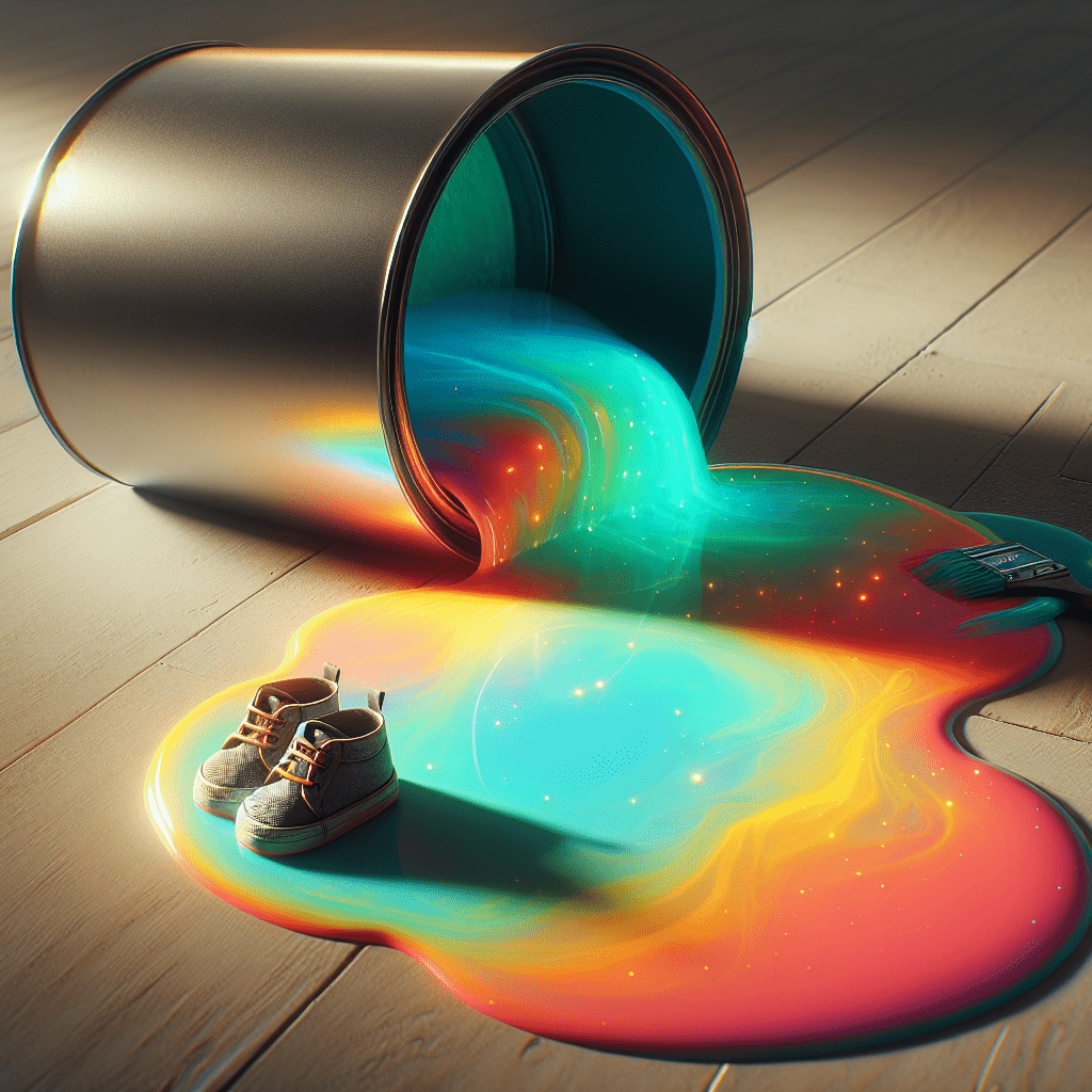The Hazards of Paint Pouring and Your Children
