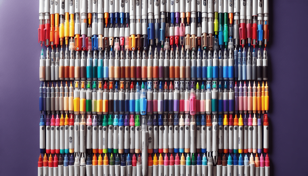 60 Colors Dual Tip Acrylic Paint Pens, Premium Acrylic Paint Markers with Brush and Fine Tip, Paint Pens and Paint Markers for Rock Painting, Wood, Canvas, Glass Ceramic Surfaces