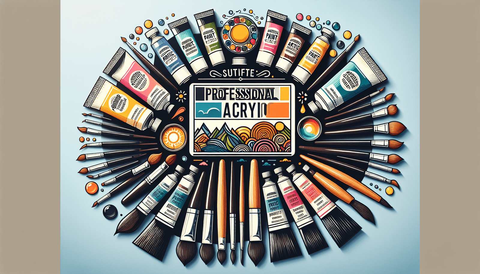 Caliart Acrylic Paint Set Review
