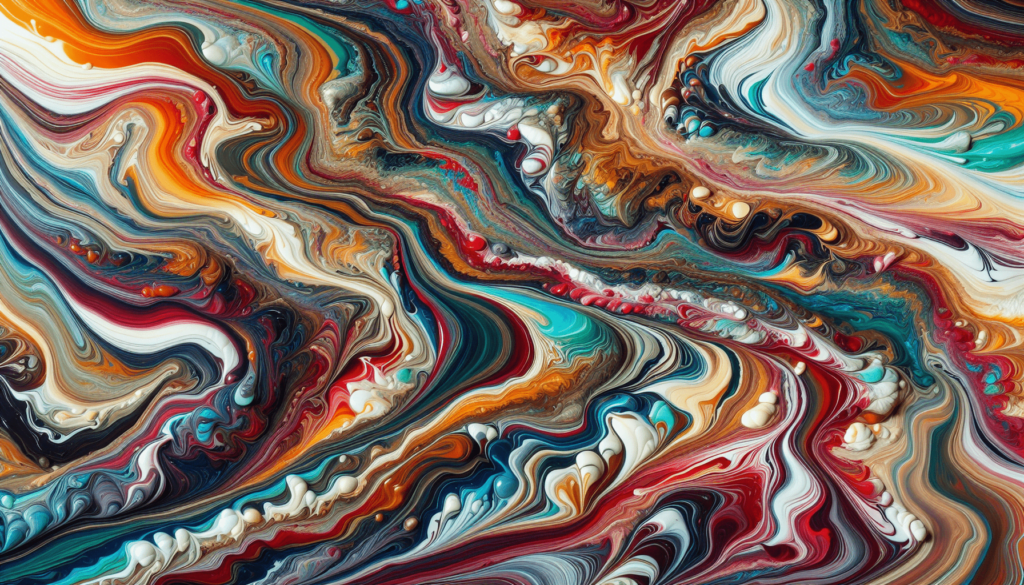 How to layer colors for an acrylic pour - It matters!